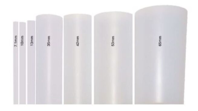 Large Clear Goblets for use as bulk LN2 cryopreservation storage.